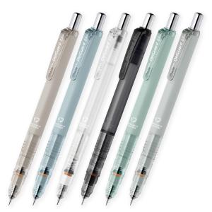 デルガード 数量 限定 シャープペン 0.5 クリアカラー 0.5mm 青 P-MA85