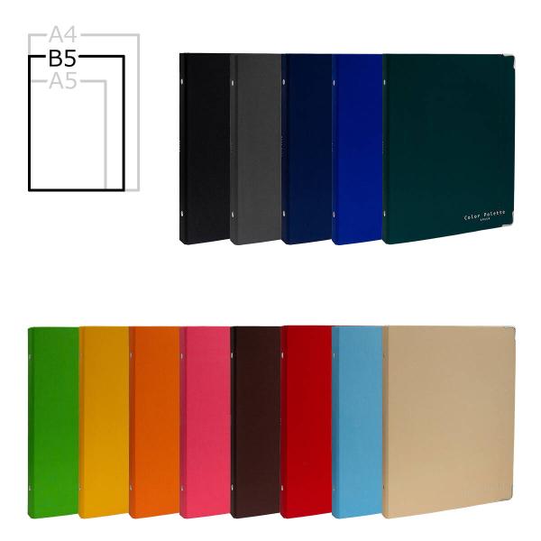 コクヨ　ル-311　バインダーノート　カラーパレット　ミドル　B5縦　26穴