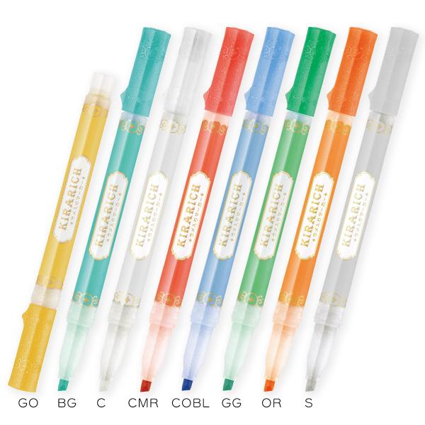 ゼブラ　WKS18　ラインマーカー　キラリッチ＜KIRARICH＞　単色　ラメ入りインク　限定