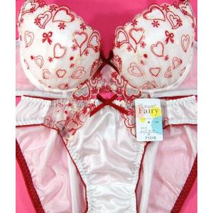 【Fairy】ロマンスハートブラとショーツのセットの詳細画像1