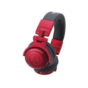 audio-technica 密閉型DJモニターヘッドホン 着脱コードタイプ レッド ATH-PRO...