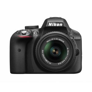 Nikon デジタル一眼レフカメラ D3300 18-55 VR IIレンズキット ブラック D33...