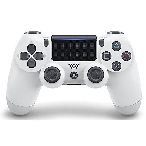 【純正品】ワイヤレスコントローラー (DUALSHOCK 4) グレイシャー・ホワイト (CUH-Z...