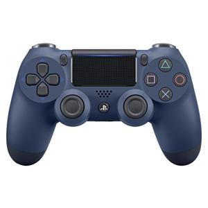 【純正品】ワイヤレスコントローラー (DUALSHOCK 4) ミッドナイト・ブルー (CUH-ZCT2J22)｜burano