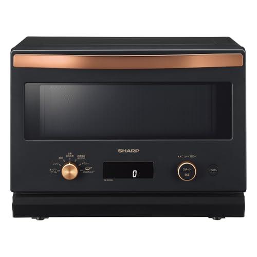 シャープ オーブン レンジ RE-SD18A-B ブラック フラット スタイリッシュ お洒落 一人暮...