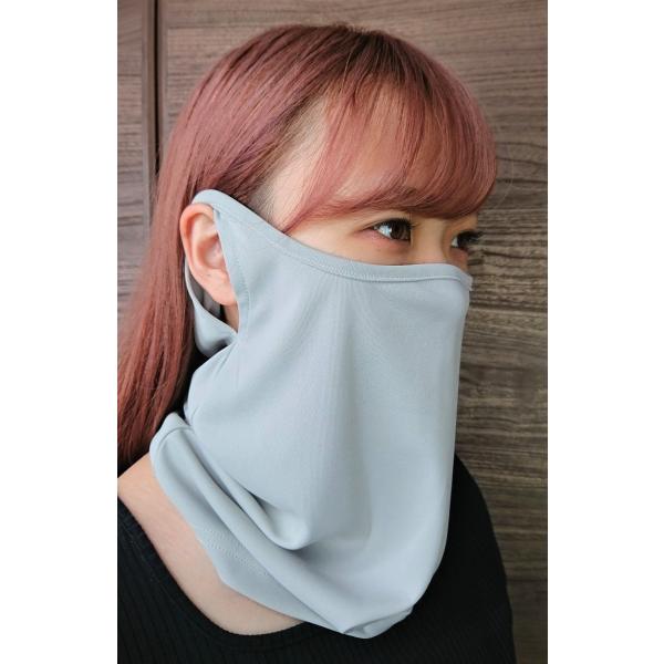 マスク・ネックカバー・UVケア・吸水・速乾 クラレ・スペースマスター 洗濯可 日本製