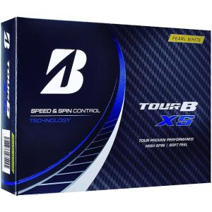 ブリヂストン ゴルフボール TOUR B XS 12球入 パールホワイト｜burg-shop