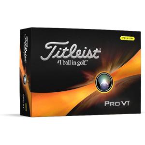 タイトリスト PROV1 ゴルフボール イエロー 12球入｜バーグショップ