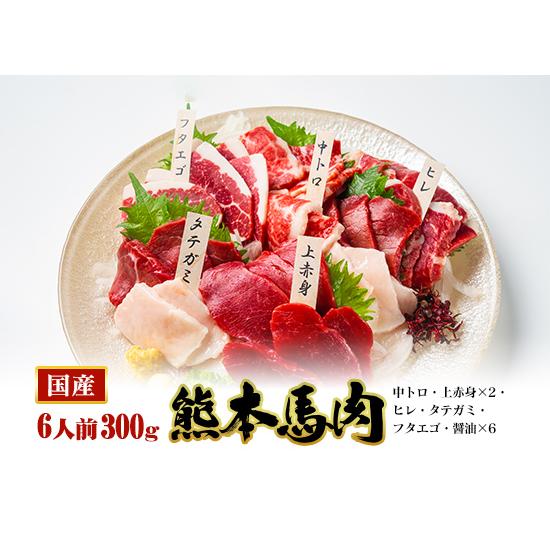 馬刺し 熊本 国産 熊本馬刺し大定番5種 桜セット 霜降り 赤身 タテガミ ヒレ フタエゴ