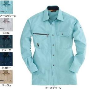 バートル BURTLE 作業着 9063 長袖シャツ S-LL 作業服 秋冬