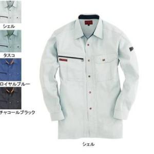 バートル BURTLE 作業着 6033 長袖シャツ S-LL 作業服 秋冬 爆買