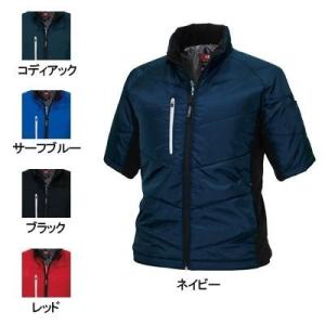 バートル BURTLE 作業着 防寒着 7316 半袖防寒ブルゾン S-LL 防寒服 作業服 秋冬 ...