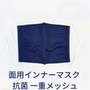 剣道面マスク 飛沫飛散ガード 面用インナーマスク 抗菌薄一重メッシュ 日本剣道具製作所製