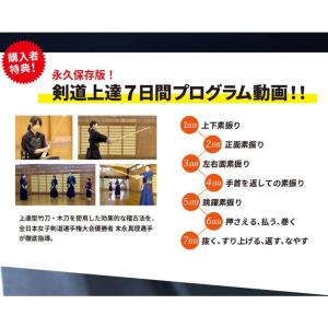 剣道 竹刀 【特許剣道竹刀】上達型 中太吟風仕...の詳細画像2