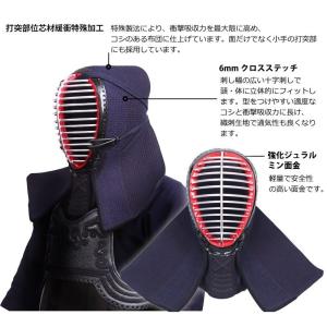 剣道 防具 セット 『特練-Zゴールド』6mm...の詳細画像2
