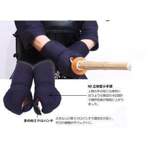 剣道 防具 セット 『特練-Zゴールド』6mm...の詳細画像3
