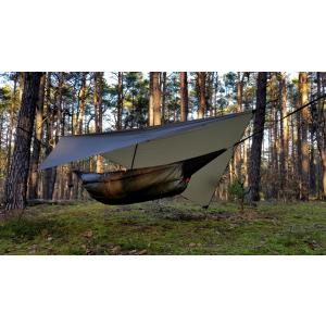 BUSHMEN Travel Gear ブッシュメン トラベル ギア ULTRALIGHT - Tarp 2x3 / dark olive タープ ウルトラライト 日本正規品