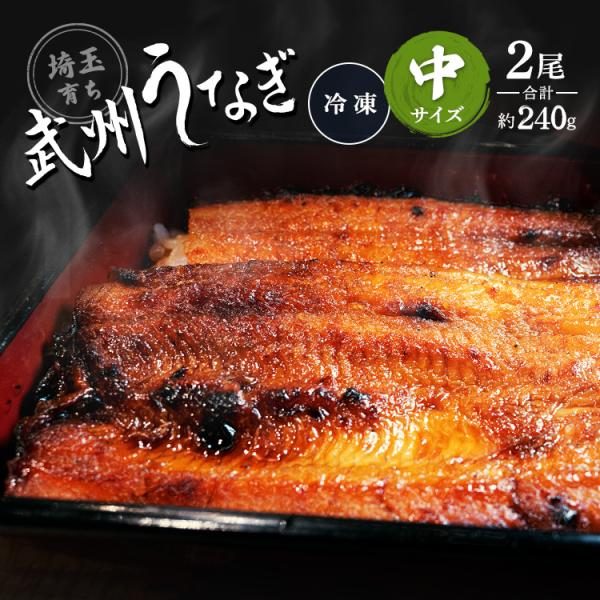 武州うなぎ 母の日 国産 蒲焼 (中) 2尾 1尾約120g(118g~147g) 誕生日 プレゼン...