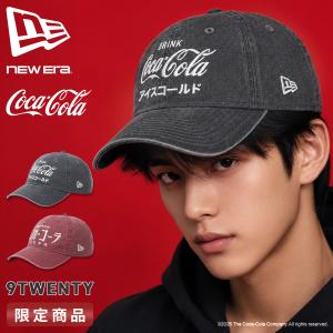 ニューエラ キャップ 9TWENTY コカ・コーラ アシッドウォッシュ メンズ レディース ブランド アジャスタブル 帽子 定番 NEW ERA Coca-Cola 15154855 15154854