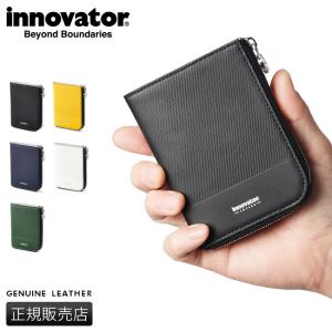 イノベーター 財布 ミドル財布 ミドルウォレット L字ファスナー メンズ スリム 薄型 薄い財布 本革 レザー innovator INW-27｜business-bugs