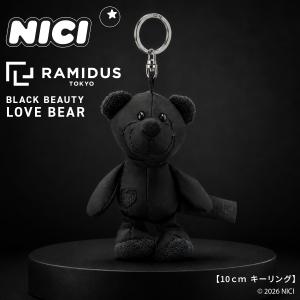 nici（ニキ） × RAMIDUS × ラミダス ラブベア キーリング キーホルダー