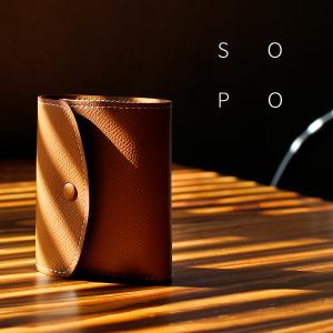 ソポ ワープロラックス 三つ折り財布 BOX ...の詳細画像1