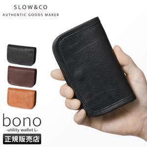 SLOW（スロウ） 財布 二つ折り財布 本革 レザー L字ファスナー ボーノ