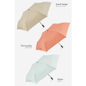 ウォーターフロント 折りたたみ傘 晴雨兼用 自...の詳細画像2