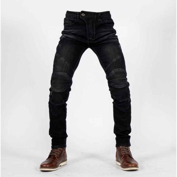 [FTY]　バイクウエア　デニム　オリジナルバイクパンツ　ズボン　223  夏用通気　伸縮性/摩耗性...