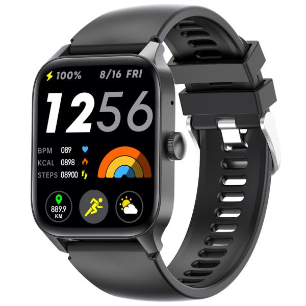 スマートウォッチ Bluetooth5.2 iPhone/アンドロイド対応 IP67防水 スポーツウ...