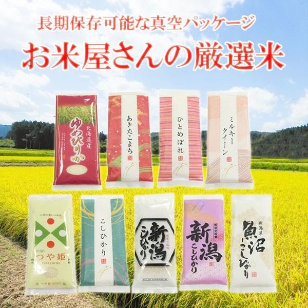 新米 令和5年産 真空パック 1袋を選択(各300g 約2合) 白米 ポイント消化 備蓄米 保存米 ...