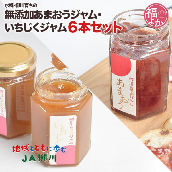 ジャム あまおう いちご ＆いちじく 6本 JA柳川 朝食 パンケーキ スイーツ 福岡 お取り寄せ ...