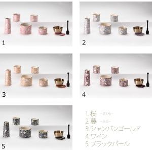 仏具 セット ゆい花 6点 おりん付 (仏具セ...の詳細画像2