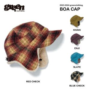 2023-2024 GREEN CLOTHING BOA CAP グリーンクロージング ボアキャップ｜bussel