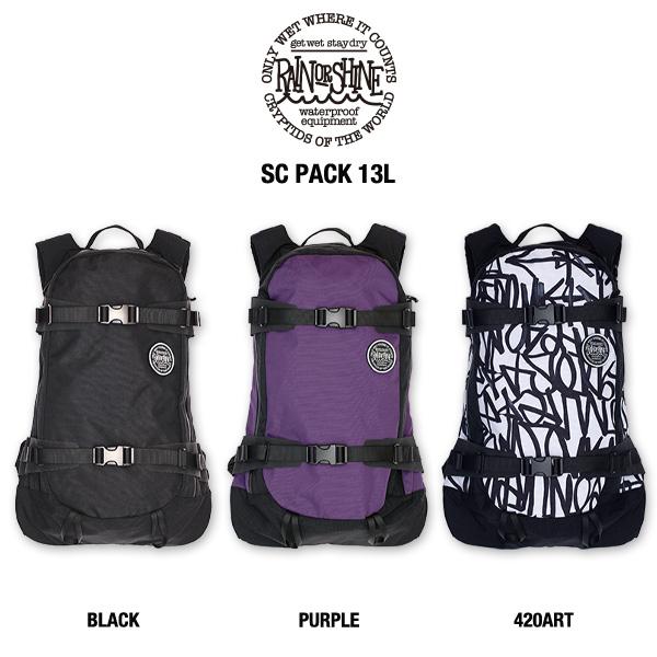 RAIN OR SHINE SC PACK 13L Cordura /  2024-2025モデル ...