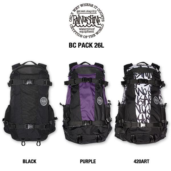 RAIN OR SHINE BC PACK 26L Cordura /  2024-2025モデル ...