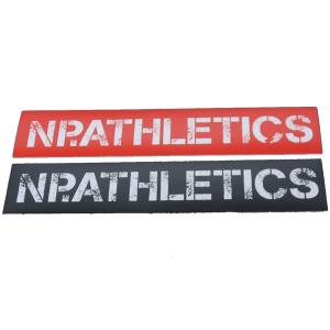 NPA ステンシルロゴ ステッカー(NP ATHLETICSエヌピー)