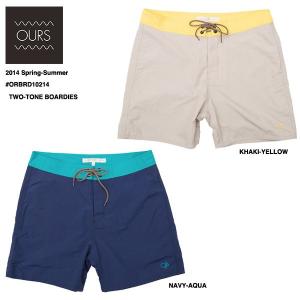 ★OURS★ Two-Tone Boardies / サーフパンツ｜bussel