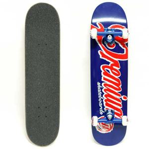 PREMIUM skateboards SCRAWL ブルー 7.75 コンプリート(完成品) プレミアムスケートボード｜bussel