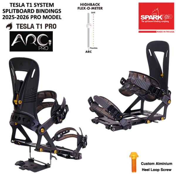 Spark R&amp;D ARC ST PRO splitboard bindings Tesla T1シ...