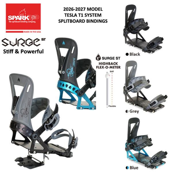 【予約商品】Spark R&amp;D SURGE ST splitboard bindings Tesla...