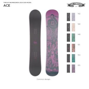 【入荷! 2024-2025 model 】Twelve snowboards Ace 2025モデル トゥエルブ スノーボード エース｜bussel