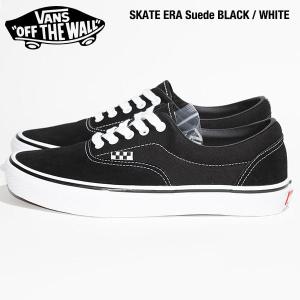 [ USA企画・正規販売 ] VANS SKATE ERA Suede BLACK WHITE  ヴァンズ スケート エラ スウェード ブラック ホワイト｜bussel