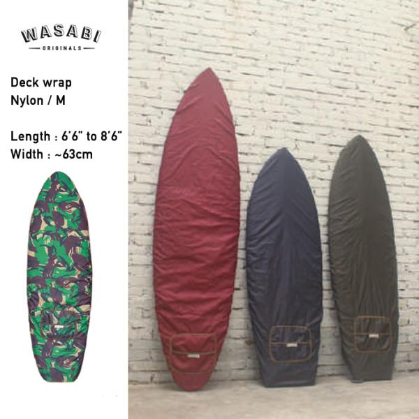 WASABI ORIGINALS Deck wrap Nylon  Mサイズ ワサビ ナイロンデッキ...
