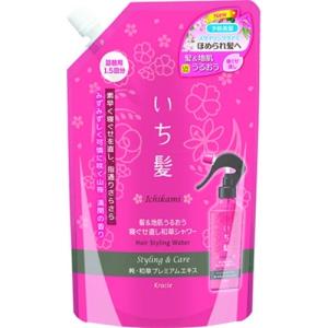 いち髪髪＆地肌うるおう寝ぐせ直し和草シャワー詰替_詰替375ml