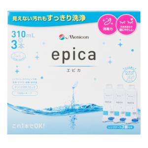 エピカ メニコン エピカ 310ml×6本セット （ソフトコンタクト すすぎ液