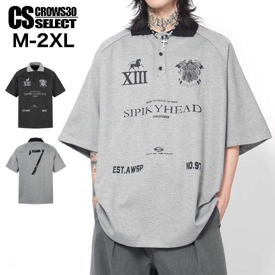 オラオラ系 V系 ポロシャツ メンズ オラオラ系 ファッション 大人 スタイル ヤンキー  チンピラ...