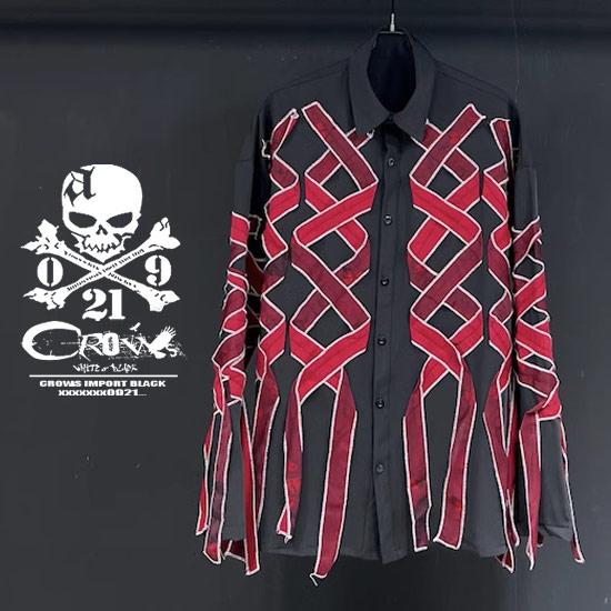 オラオラ系 モード系 シャツ メンズ オラオラ系 ファッション 大人 スタイル ヤンキー  チンピラ...