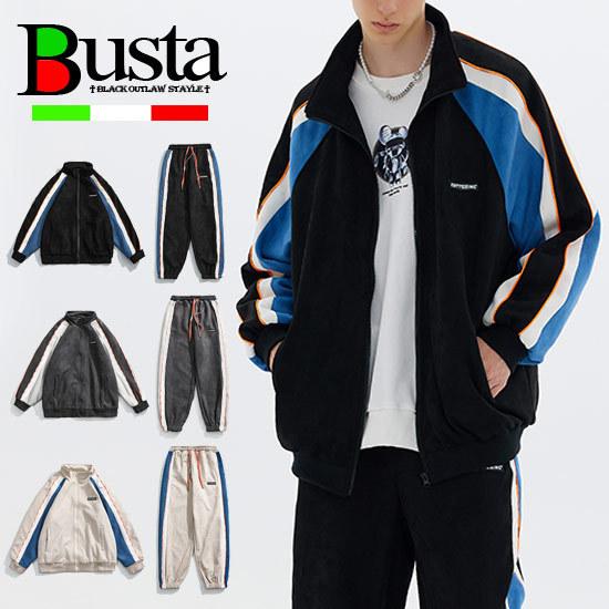 セットアップ 上下セット メンズ オラオラ系 ジャージ 上下 セット アウター バイカラー ライン ...