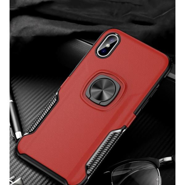 iPhoneXS ケース リング付き おしゃれな PCレーザー 滑り防止 耐衝撃TPU iPhone...